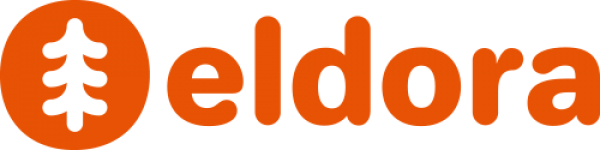 Eldora red/orange logo