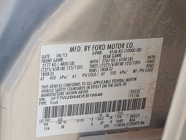 2013 Ford F-250SD Lariat