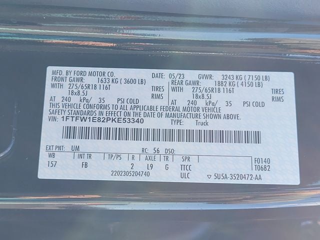 2023 Ford F-150 XLT