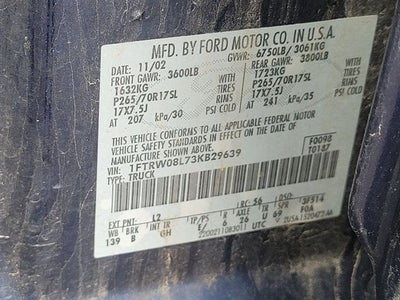 2003 Ford F-150 Lariat