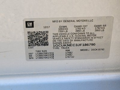 2018 Chevrolet Silverado 1500 LS