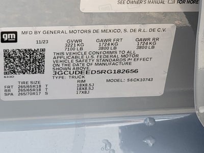 2024 Chevrolet Silverado 1500 RST