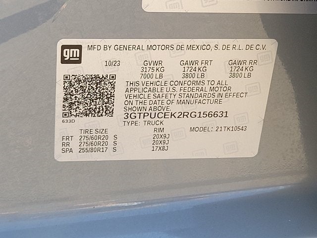 2024 GMC Sierra 1500 Elevation