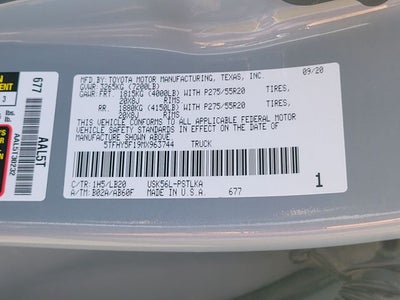 2021 Toyota Tundra Limited