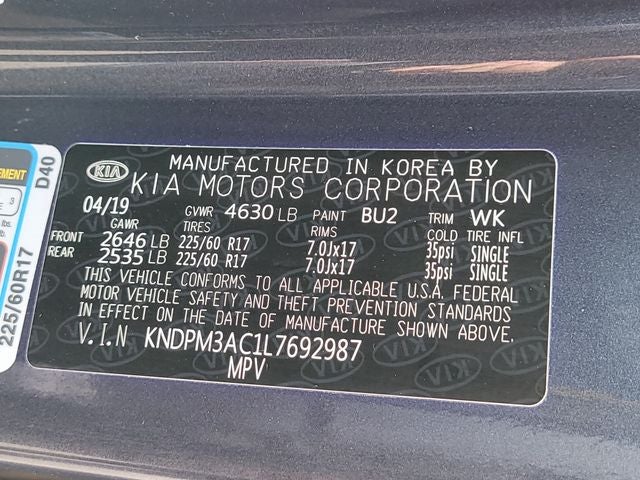 2020 Kia Sportage LX