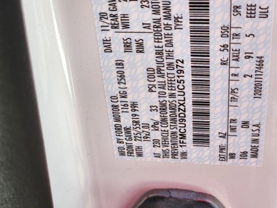 2020 Ford Escape Titanium Hybrid