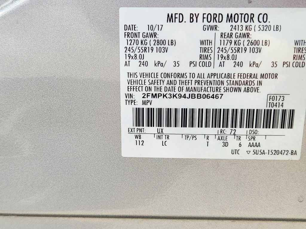 2018 Ford Edge Titanium