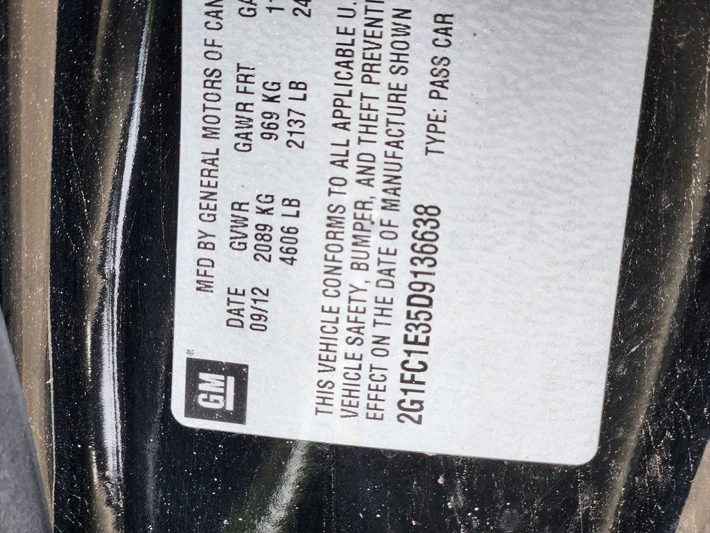 2013 Chevrolet Camaro 2LT