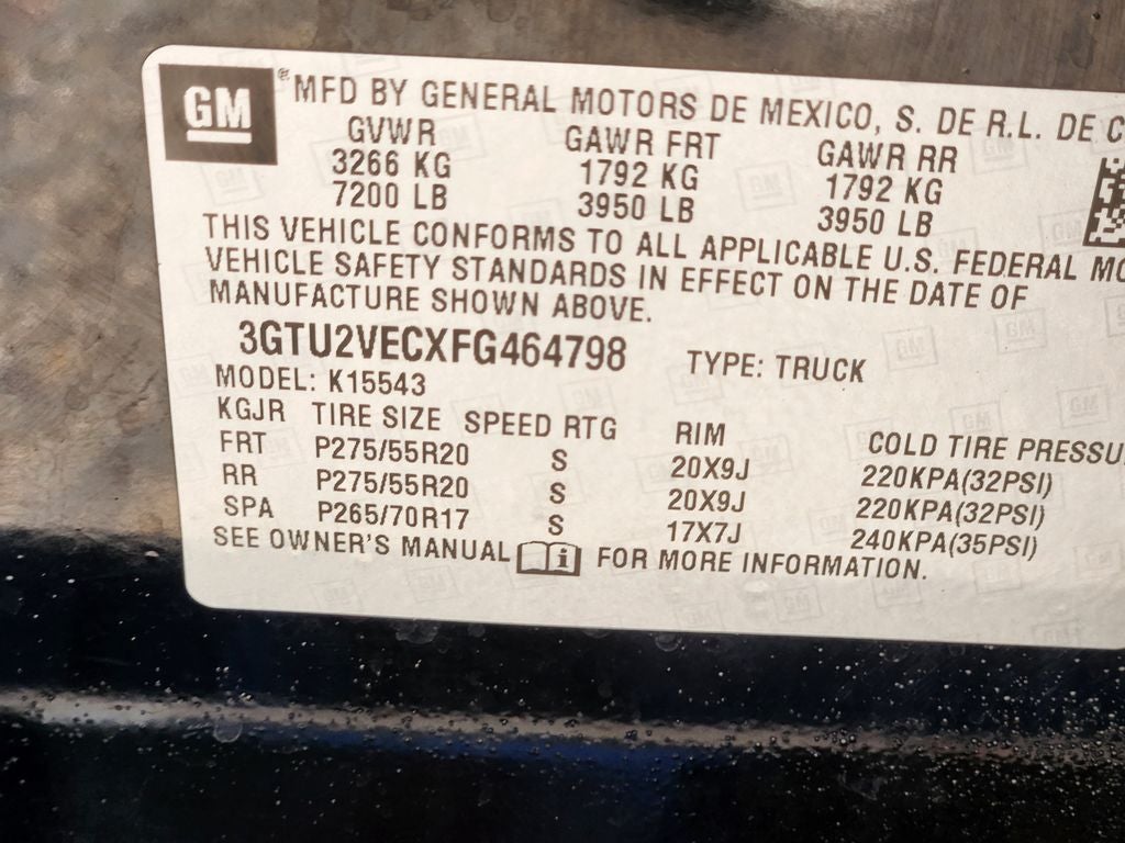 2015 GMC Sierra 1500 SLT