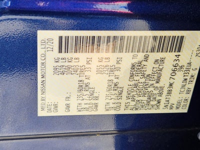 2021 Nissan Rogue SV Intelligent AWD