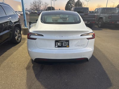 2025 Tesla Model 3 Long Range