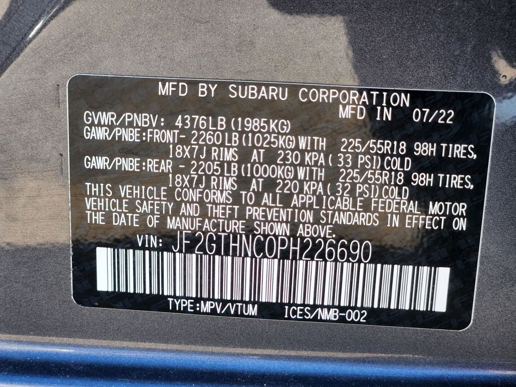 2023 Subaru Crosstrek Limited