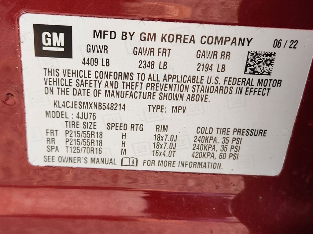 2022 Buick Encore AWD Preferred