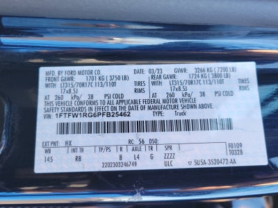 2023 Ford F-150 Raptor