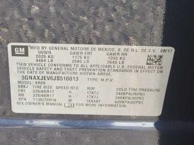 2018 Chevrolet Equinox LT