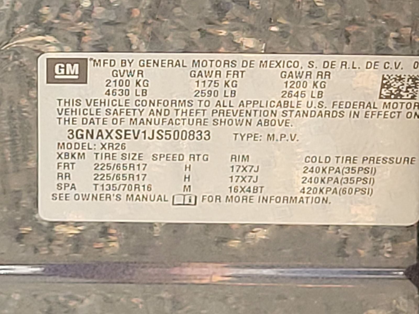 2018 Chevrolet Equinox LT