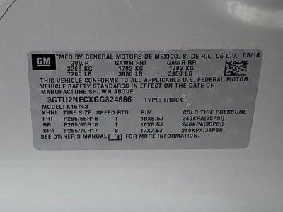 2016 GMC Sierra 1500 SLT