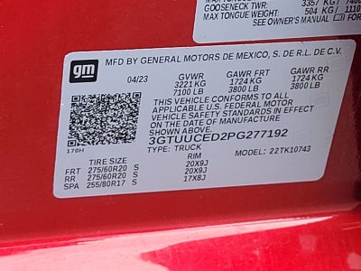 2023 GMC Sierra 1500 Elevation