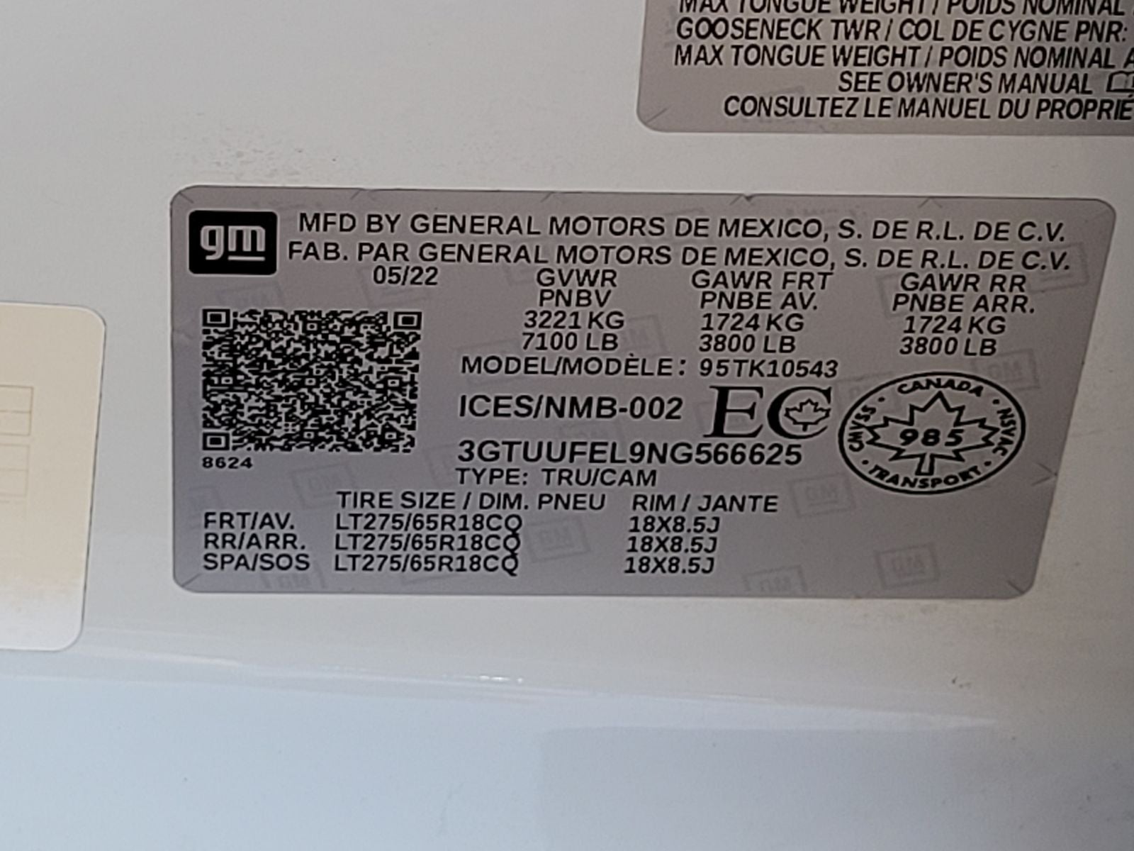 2022 GMC Sierra 1500 AT4X
