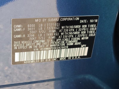 2019 Subaru Ascent Limited