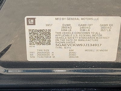 2018 Buick Enclave Avenir