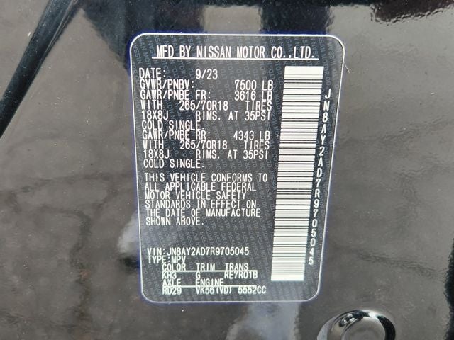 2024 Nissan Armada SV