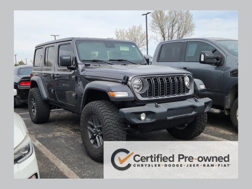 2024 Jeep Wrangler 4-Door Sport S 4x4