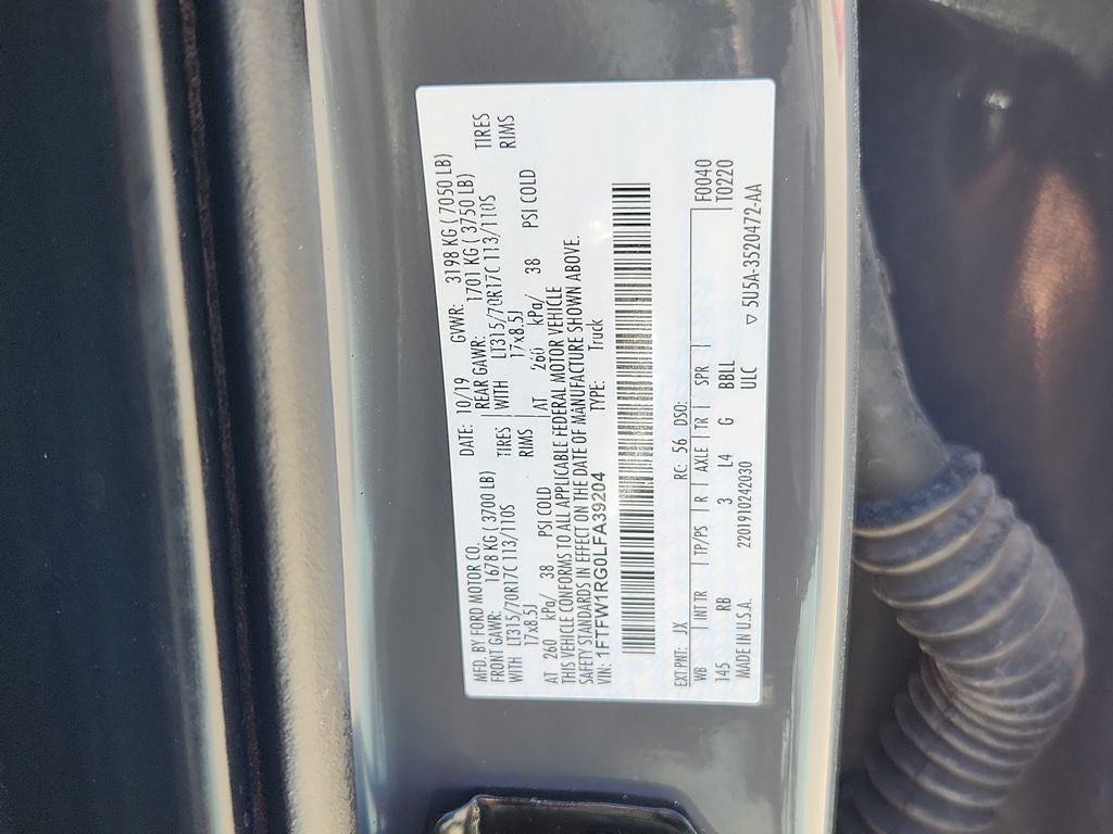 2020 Ford F-150 Raptor
