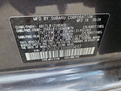 2024 Subaru Crosstrek Premium