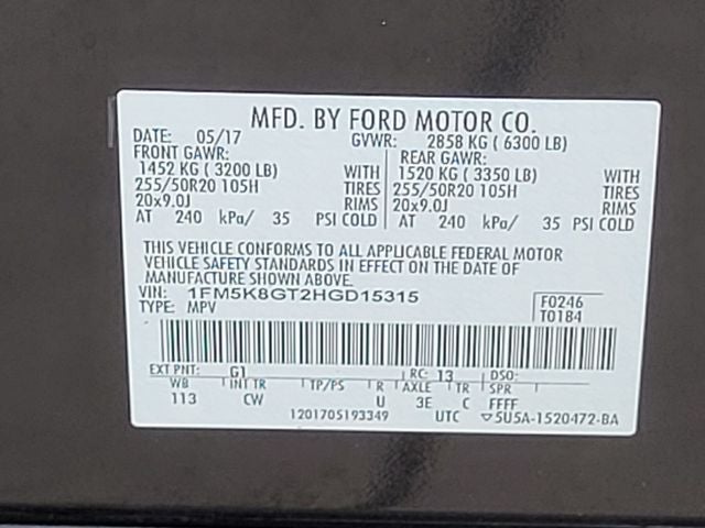 2017 Ford Explorer Sport