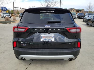 2025 Ford Escape Platinum