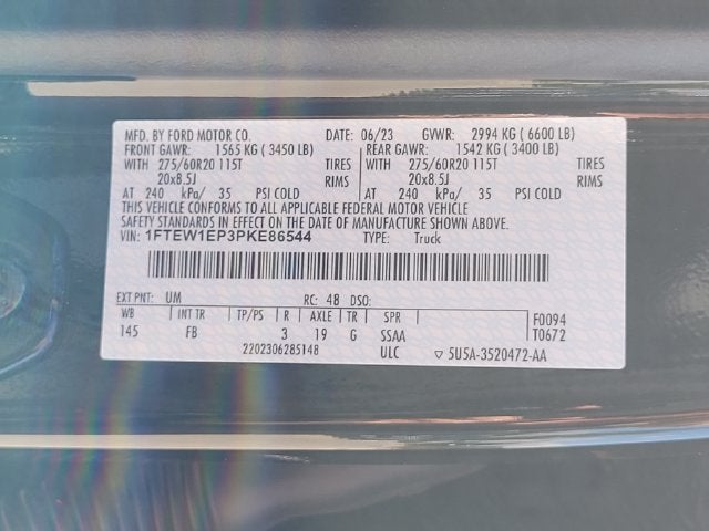 2023 Ford F-150 XLT