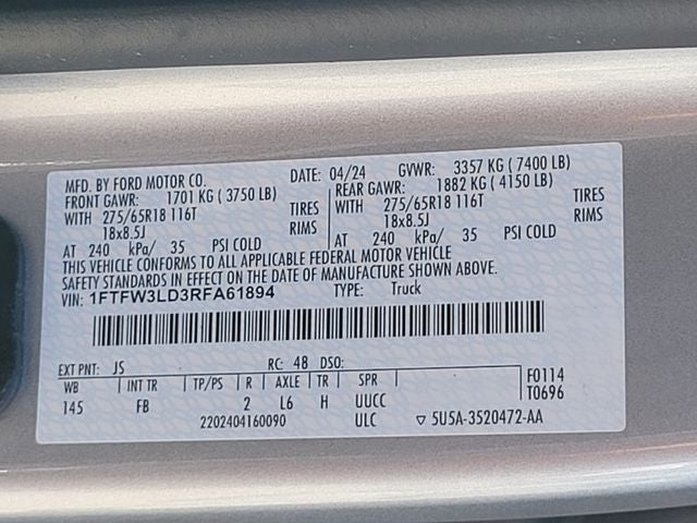 2024 Ford F-150 XLT