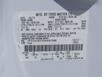 2013 Ford F-150 XL