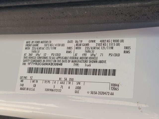 2019 Ford Transit-250 Base