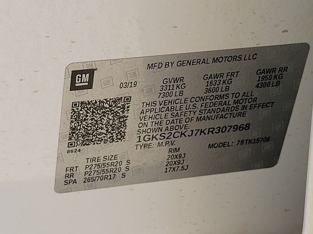 2019 GMC Yukon Denali