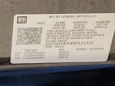 2025 GMC Sierra 3500HD Denali Ultimate