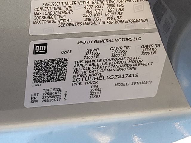 2025 GMC Sierra 1500 Denali Ultimate