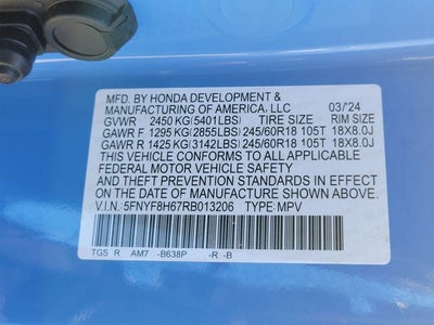 2024 Honda Passport TrailSport