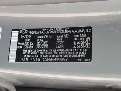 2023 Hyundai Santa Cruz NIGHT