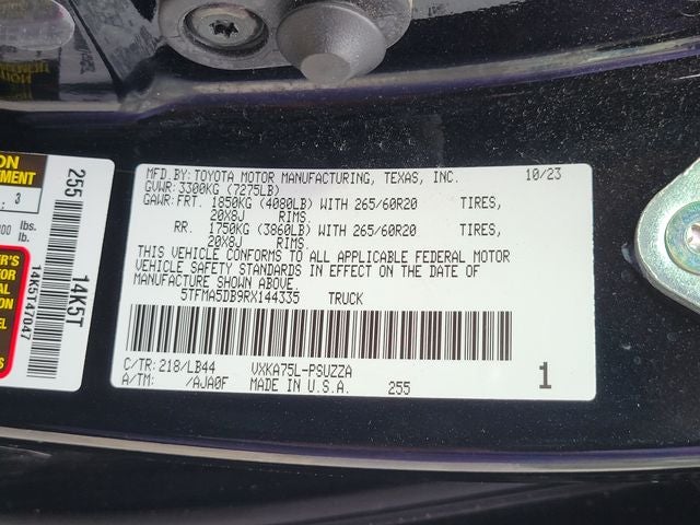 2024 Toyota Tundra 1794