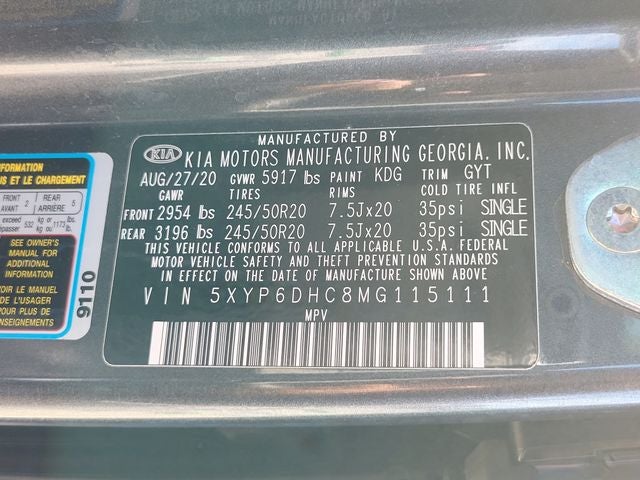 2021 Kia Telluride S