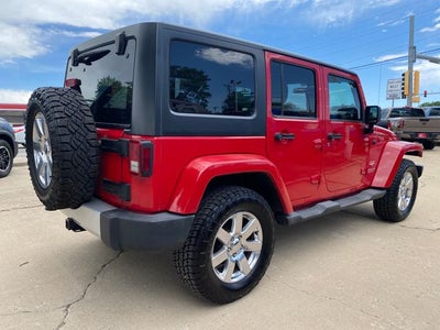 2012 Jeep Wrangler Unlimited Sahara