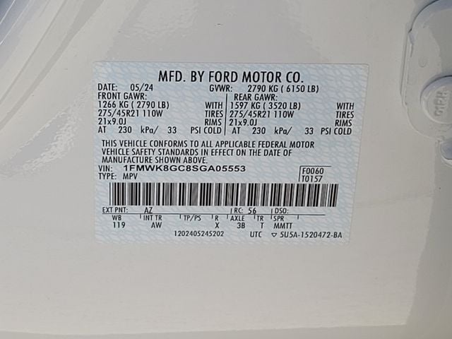 2025 Ford Explorer ST