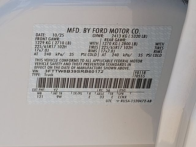 2025 Ford Maverick XL