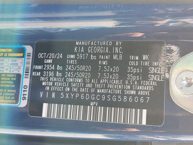 2025 Kia Telluride S