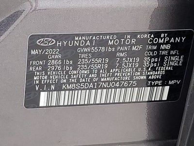 2022 Hyundai Santa Fe Hybrid Limited