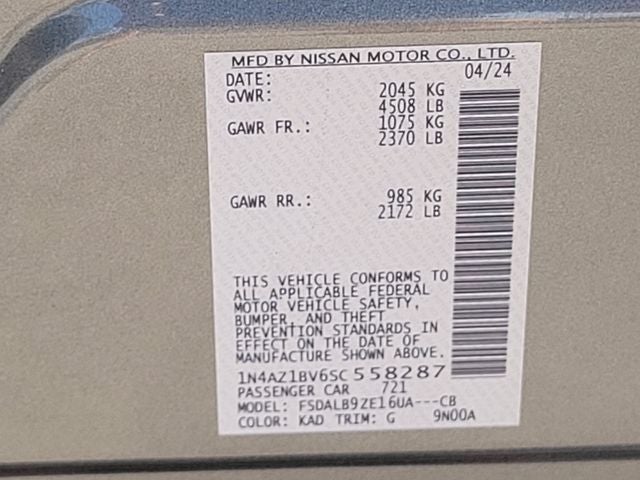 2025 Nissan Leaf S