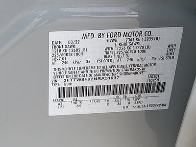 2022 Ford Maverick Lariat