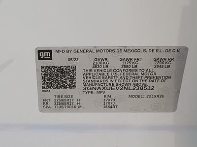 2022 Chevrolet Equinox LT